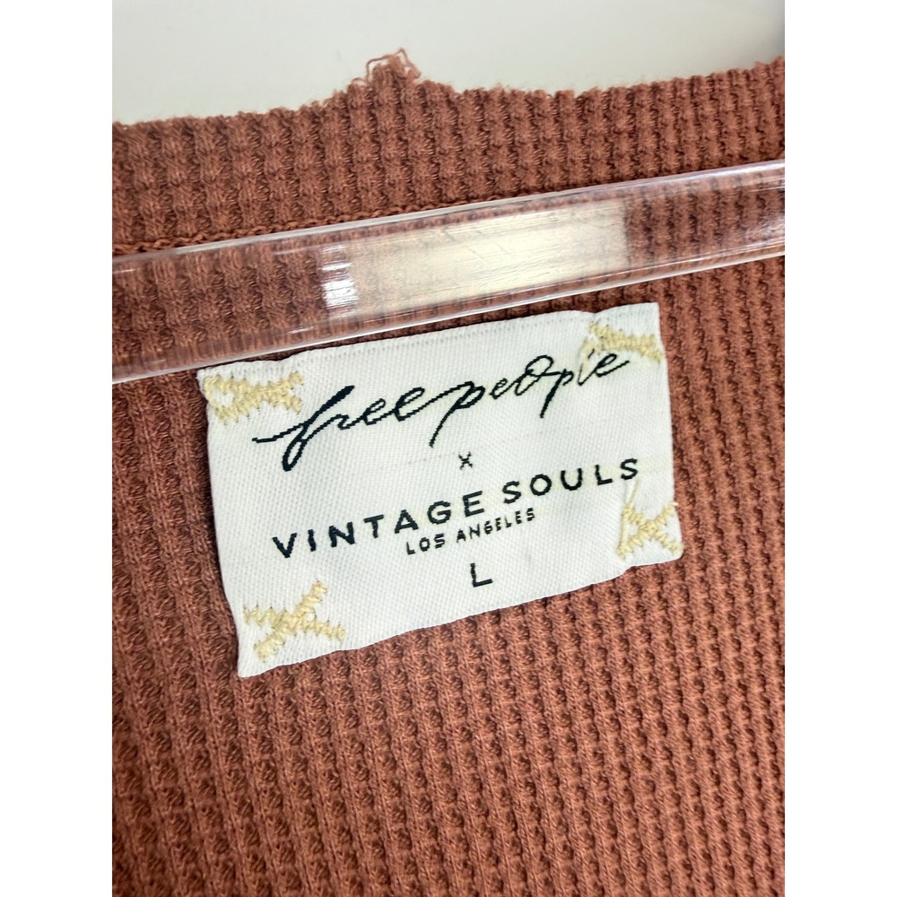 Free People x Vintage Souls Slouchy Maxi Dress with Rose Graphic - Picture 4 of 15